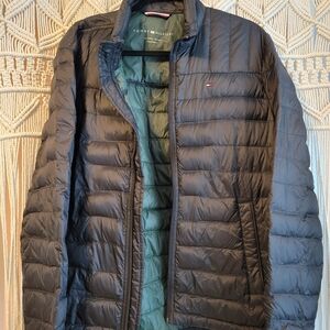 Tommy Hilfiger Men's Dark Gray Puffer Jacket